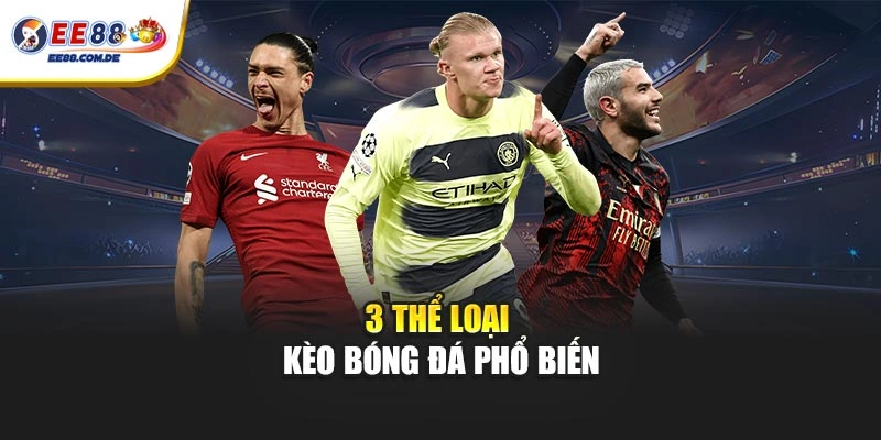 Tổng hợp ba loại kèo bóng đá thường gặp Tổng hợp ba loại kèo bóng đá thường gặp